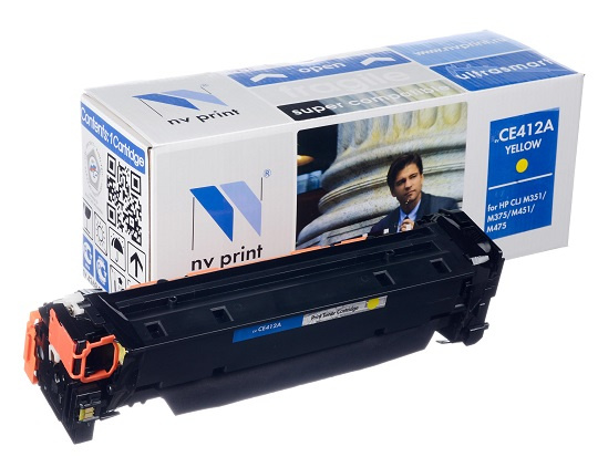 фото Картридж  NVP NV-CE412AY в Перми