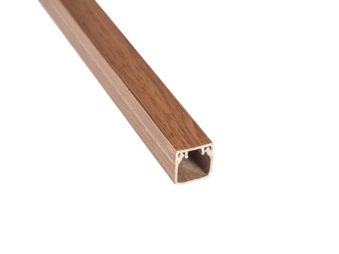 

Мини-канал Ecoplast 77002N-2 MEX16/16N 16х16мм с текстурой дерева (орех), 77002N-2