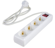 фото Удлинитель IEK WYP10-16-04-01-ZK-17