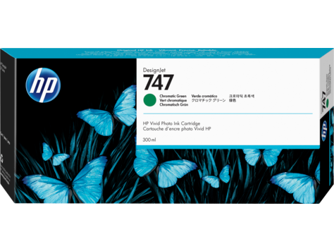 

Картридж HP 747 P2V84A хроматический зеленый, для HP DesignJet Z9+, 300-мл, 747