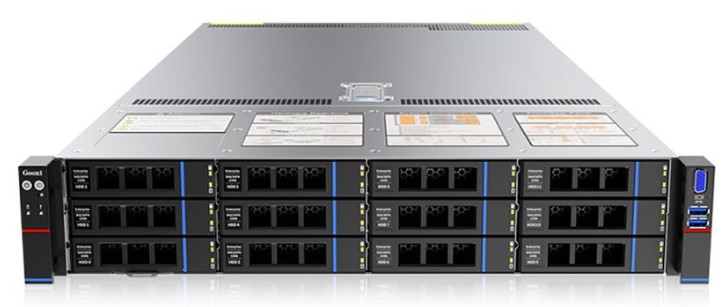 

Серверная платформа 2U Gooxi SL201-D12R-NV-G4 (2*LGA4677, C741, 32*DDR5 (4800), 12*3.5/2.5" SAS/SATA/U.2 HS, 2*M.2, 6*PCIe, 2*OCP, Mlan, 800W 1+1redun, SL201-D12R-NV-G4