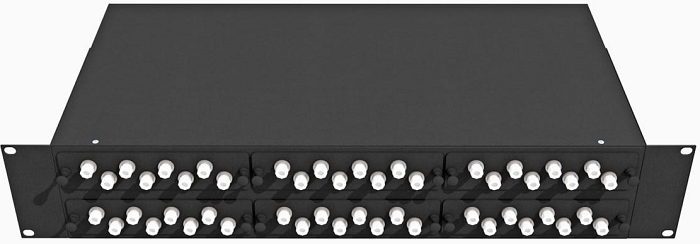

Кросс оптический стоечный TopLAN КРС-Top-2U-48FC/U-OM2-BK 19", 48 FC/UPC адаптеров, многомодовый (50/125), 2U, черный, укомплектованный, КРС-Top-2U-48FC/U-OM2-BK