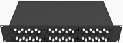 фото Кросс оптический стоечный TopLAN КРС-Top-2U-48FC/U-OM2-BK