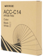 фото Вентилятор ACCORD ACC-C14 ARGB WHITE