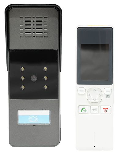 Комплект Slinex RD-30 беспроводной, дисплей 2,4" цветной TFT LCD, разрешение экрана 320×240. Функция памяти – внутренняя память на 50 кадров