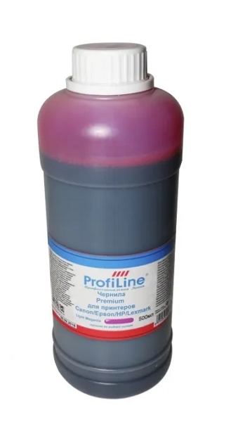 

Чернила ProfiLine PL_INK_U_C/E/H/L_LM_500ml для принтеров Canon/Epson/HP/Lexmark Light magenta 500 мл водн ProfiLine, PL_INK_U_C/E/H/L_LM_500ml
