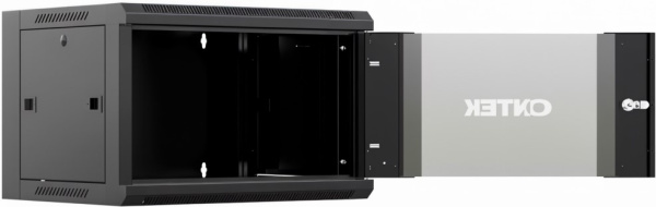 фото Шкаф настенный 19", 6U ONTEK TSN6U6637GSRSWRW-9005 в Воронеже
