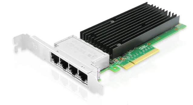 

Сетевой адаптер LR-LINK LRES1013PT Intel X710 4*RJ45 100/1000MbE/2.5/5/10GbE PCIe x8, LRES1013PT