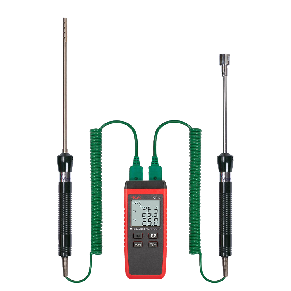 

Термометр RGK CT-12+TR-10A+TR-10S с зондом температуры воздуха TR-10A и поверхностным зондом TR-10S, без поверки, CT-12+TR-10A+TR-10S