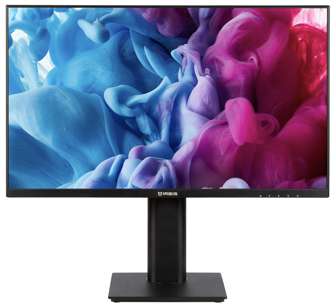 

Монитор 23,8" Irbis VIEW 24 24FID123.100_MIR LED 1920x1080, 16:9, IPS, 300 cd/m2, 1000:1, 5ms, 178°/178°, VGA, HDMI, DP, Audio output, 100Hz, наклон,, VIEW 24