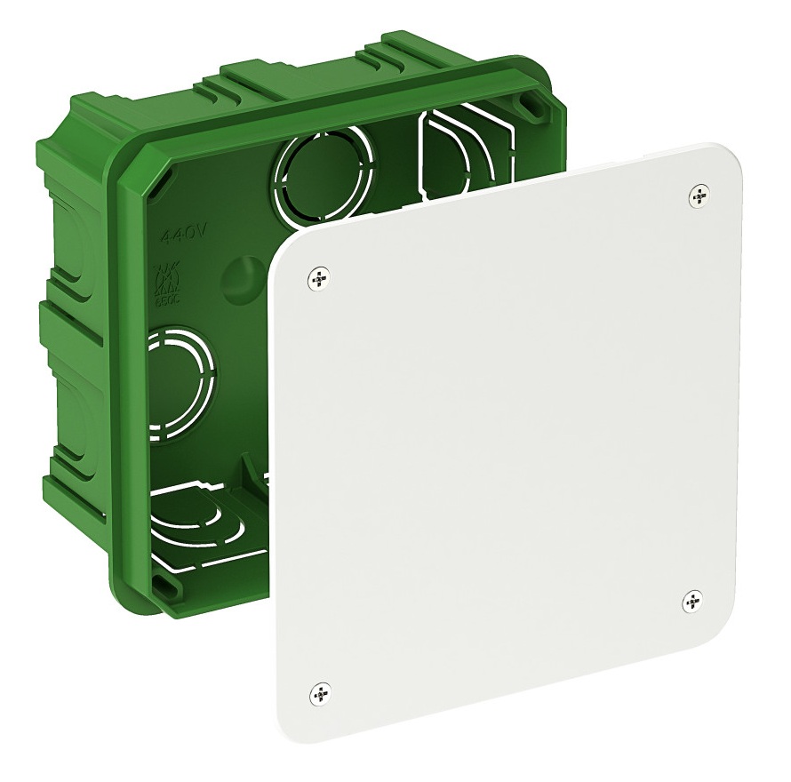 

Коробка распределительная Systeme Electric IMT351221 для сплошных стен 100X100X50 DIY, IMT351221