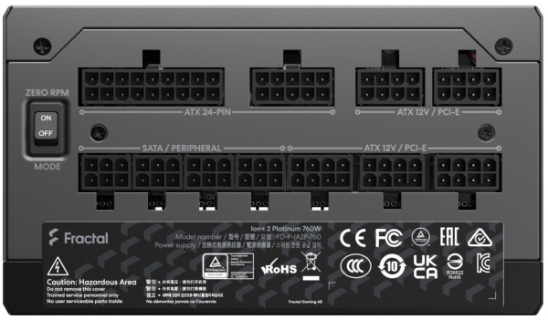 фото Блок питания ATX Fractal Design ION+ 2 Platinum