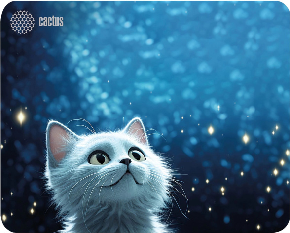 фото Коврик для мыши Cactus White Cat в Уфе