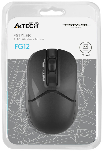 фото Мышь Wireless A4Tech Fstyler FG12 в Волгограде