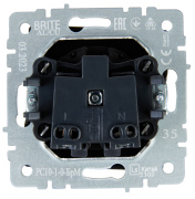 фото Розетка без заземления  IEK BR-R10-10-K35