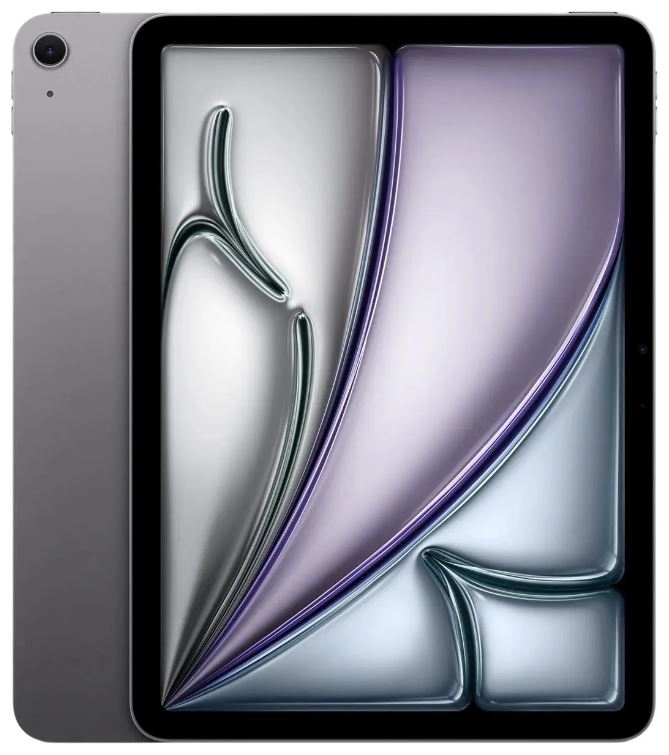 

Планшет 11" Apple iPad Air (2024) Wi-Fi + Cellular 256GB (6th Gen) Space Grey (MUXH3ZP/A), iPad Air (2024) Wi-Fi + Cellular 256GB