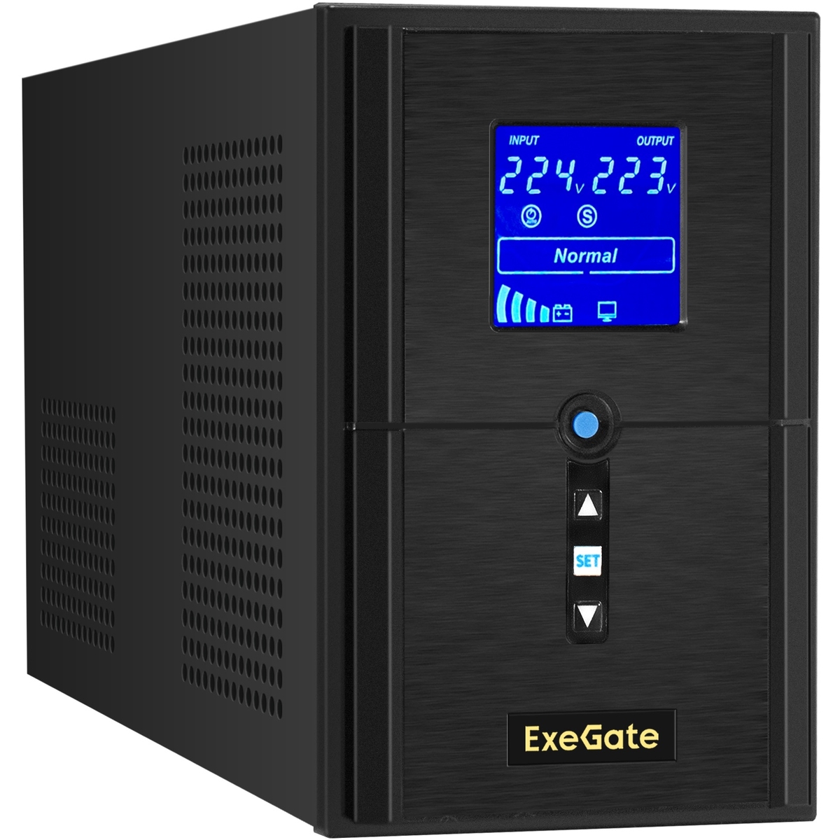 

Источник бесперебойного питания Exegate SineTower SN-1000.LCD.AVR.2SH.1C13.USB EX295981RUS (инвертор, синус, для котла) 1000VA/800W, чистая синусоида,, SineTower SN-1000.LCD.AVR.2SH.1C13.USB