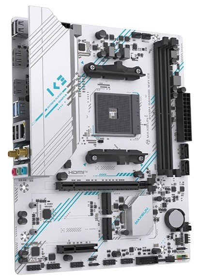 фото Материнская плата mATX MAXSUN MS-B550M GAMING WIFI ICE в Челябинске