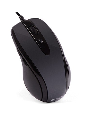 

Мышь A4Tech N-708X темно-серая, 1600dpi, USB, N-708X
