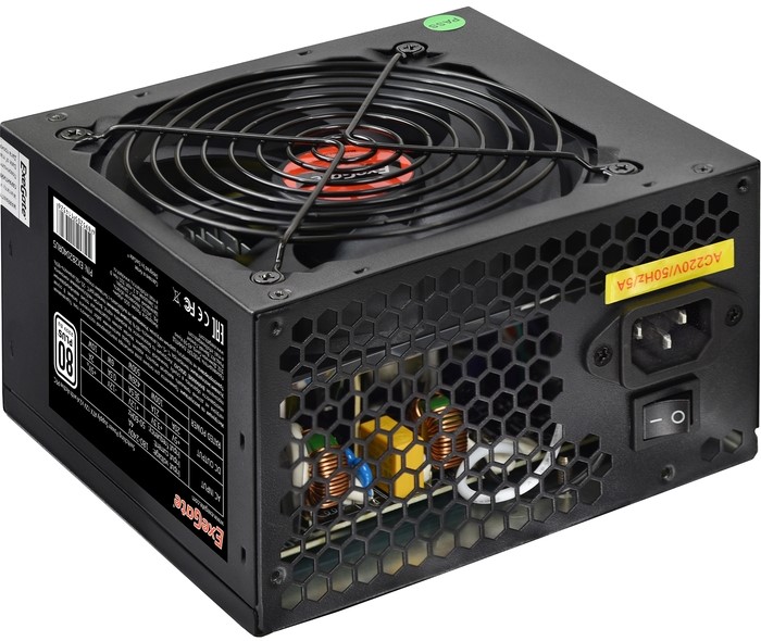 

Блок питания ATX Exegate EX292148RUS-OEM-S 400PPH-LT, 400W, 80 PLUS, APFC, 120mm fan, кабель 220V с защитой от выдергивания, EX292148RUS-OEM-S