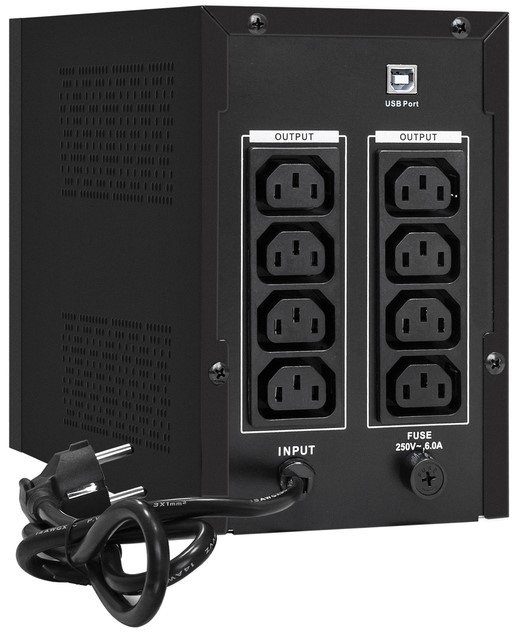 

Источник бесперебойного питания Exegate SpecialPro UNB-1600.LED.AVR.C13.RJ.USB EP285504RUS 1600VA/950W, LED, AVR, 6*IEC-C13, RJ45/11, USB, black, SpecialPro UNB-1600.LED.AVR.C13.RJ.USB