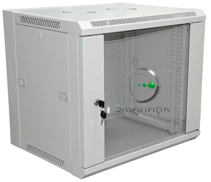

Шкаф настенный 19", 12U NTSS NTSS-W12U6045GS "ПРЕМИУМ" cо стеклянной дверью 600x450x635 мм, RAL7035, NTSS-W12U6045GS