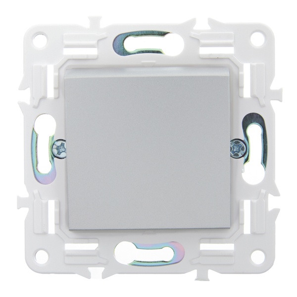 

Переключатель перекрестный IEK SK-V13-0-10-K23 SKANDY 10А SK-V03S Серебряный, SK-V13-0-10-K23