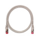 фото Кабель патч-корд S/FTP 6А кат. 0.3м NikoMax NMC-PC4SA55B-003-GY в Уфе