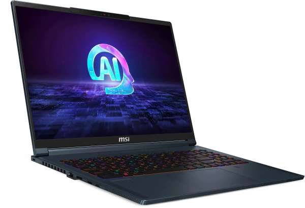 фото Ноутбук  MSI Stealth 16 AI Studio A1VIG-062RU в Красноярске 16 ", Ultra, 32 Гб RAM, 2 Тб SSD, GeForce RTX 4090, Темно-синий