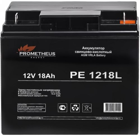 фото Батарея для ИБП PROMETHEUS ENERGY РЕ1218L в Уфе