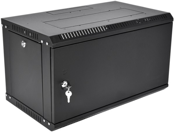 фото Шкаф настенный 19", 6U ЦМО ШРН-Э-6.350.1-9005 в Красноярске