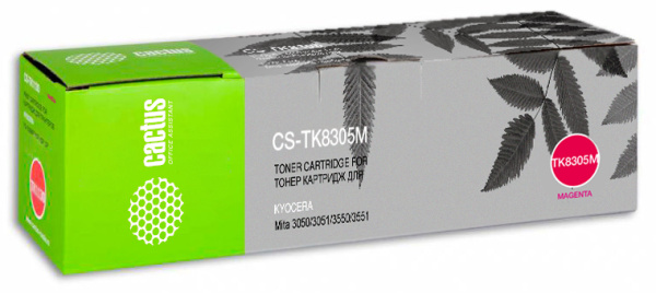 Изображение товара Картридж Cactus CS-TK8305M пурпурный для KYOCERA Mita KM-3050