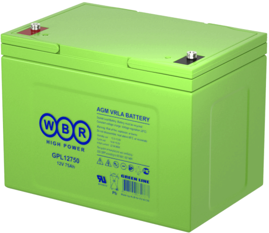 фото Аккумулятор  WBR GPL12750 в Казани