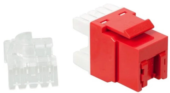 

Модуль Lanmaster LAN-OK45U6/180N-RD Keystone, RJ45, неэкранированный, кат.6, без шторки, 180 градусов, красный, LAN-OK45U6/180N-RD