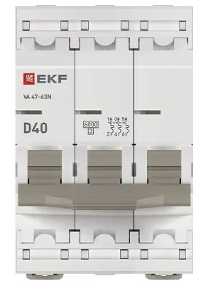фото Автоматический выключатель  EKF M636340D в Екатеринбурге