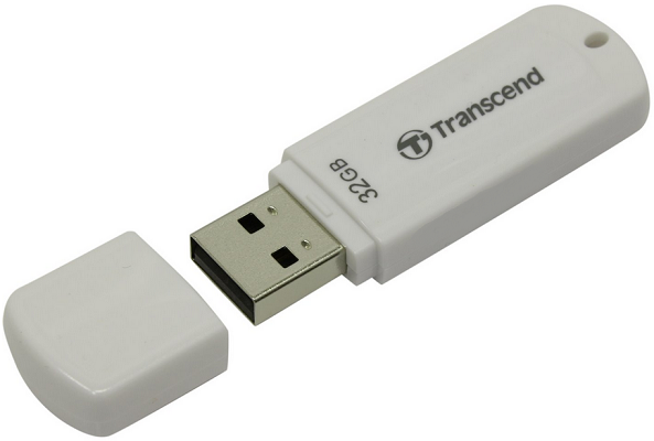 

Накопитель USB 2.0 32GB Transcend JetFlash 370 TS32GJF370 белый, JetFlash 370