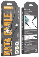 

Кабель SmartBuy iK-3112-S14b для зарядки и передачи данных S14 Type C черный, 3 А, 1 м, iK-3112-S14b