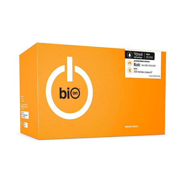 

Картридж BION BCR-SP100 SP100 для Ricoh Aficio SP 100/100SU/100SF (2000 стр.), Черный, BCR-SP100