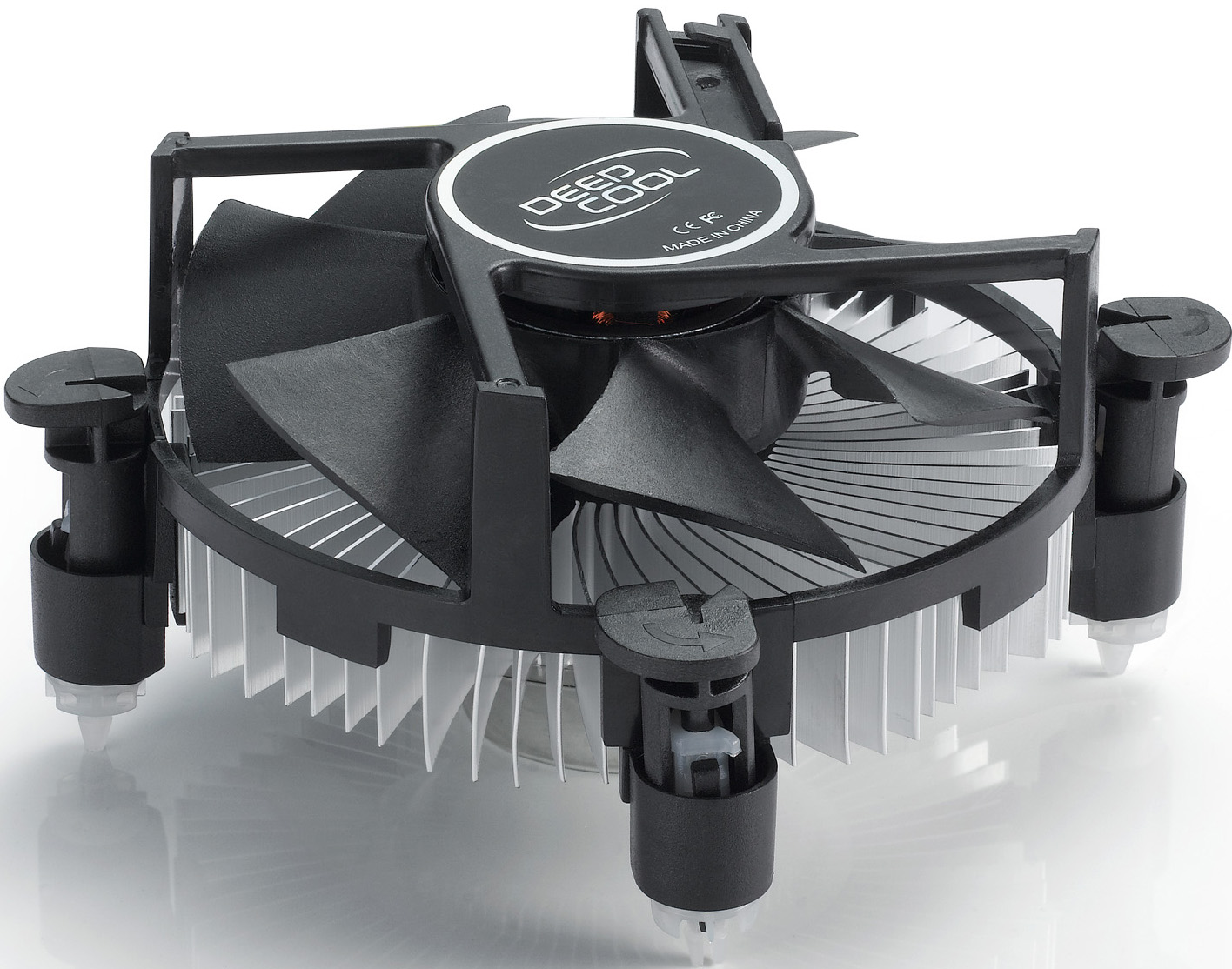 

Кулер Deepcool CK-11509 S775/1150/1155/1156 (алюминий,92x92x25 мм,2200rpm,38.62 CFM,26.8 дБ,3-pin), CK-11509