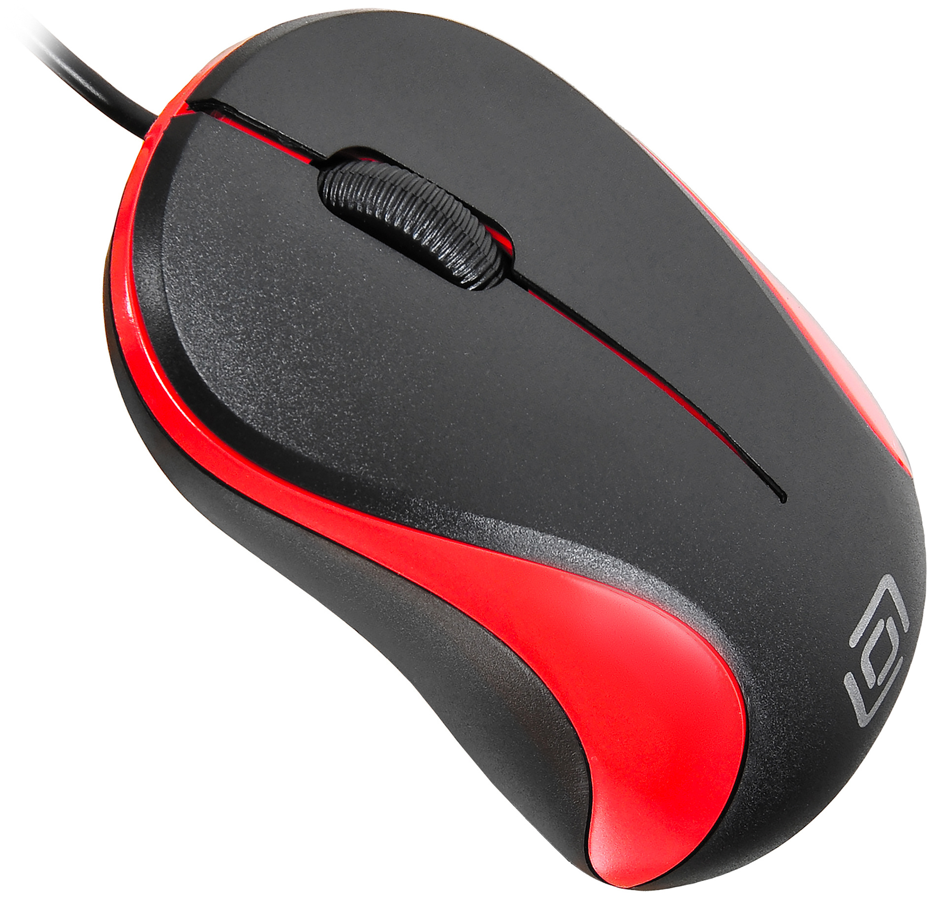

Мышь Oklick 115S 711637 черный/красный оптическая (1000dpi) USB для ноутбука (3but), 115S