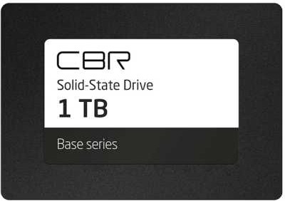 Накопитель SSD 2.5'' CBR BASE SSD-001TB-2.5-BS24b 1TB, 550/500MB/s, 512 TBW, OEM