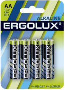 фото Батарейка ERGOLUX LR6 BL-4