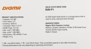 фото Накопитель SSD Digma DGSR2512GP13T 512 ГБ