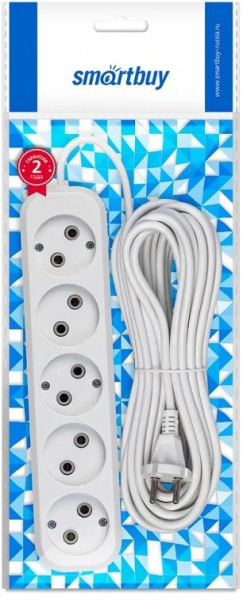 фото Удлинитель  SmartBuy SBE-16-5-05-Z в Перми