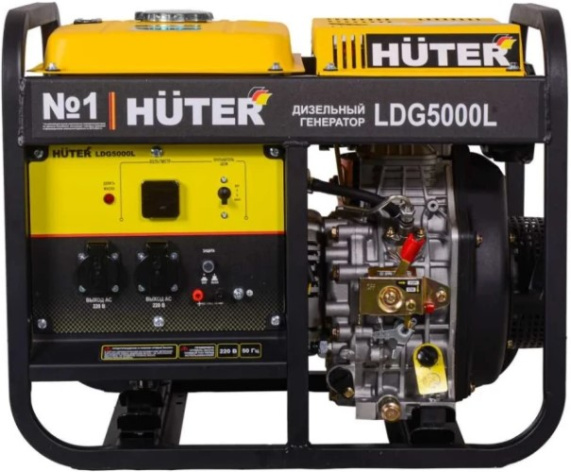 фото Генератор дизельный Huter LDG 5000L в Омске