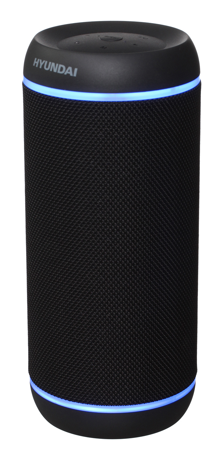 

Портативная акустика Hyundai H-PAC380 30W 1.0 BT/3.5Jack/USB 10м 6600mAh черный, H-PAC380