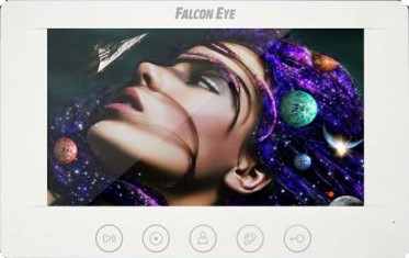

Видеодомофон Falcon Eye Cosmo - 4 цветной анаговый 7" handfree, встроенный коммутатор на 4 вызывные, Cosmo - 4