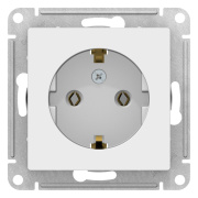 фото Розетка с заземлением Systeme Electric ATN001343