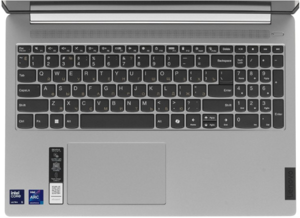 фото Ноутбук Lenovo IdeaPad Slim 5 16IMH9 16" (Intel Core Ultra 5, 16Гб LPDDR5X, SSD 512 Гб, Arc graphics, Windows 11 Профессиональная) Серый [83DC00AVIN_Win11Pro]