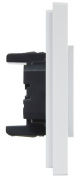 фото Розетка двухместная без заземления  IEK FP-R20-10-1-K01